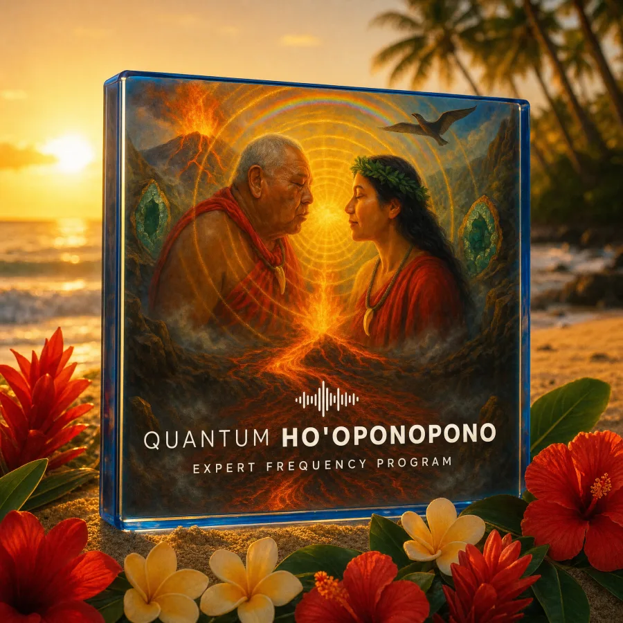 Album cover of Quantum Hoʻoponopono.