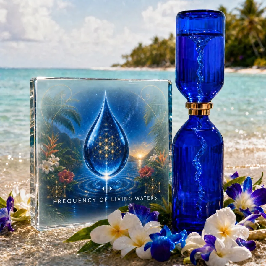 Album cover of Frequency of Living Waters.