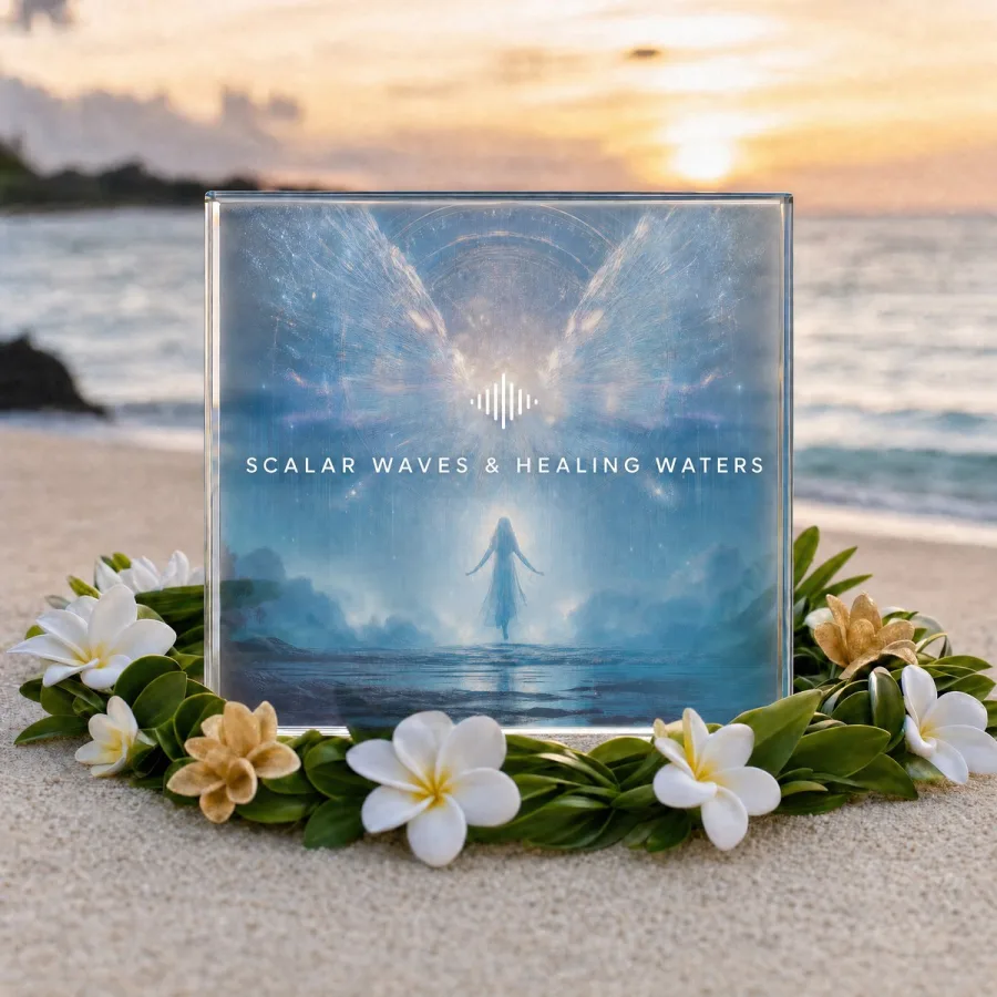Album cover of Scalar Waves and Healing Waters.
